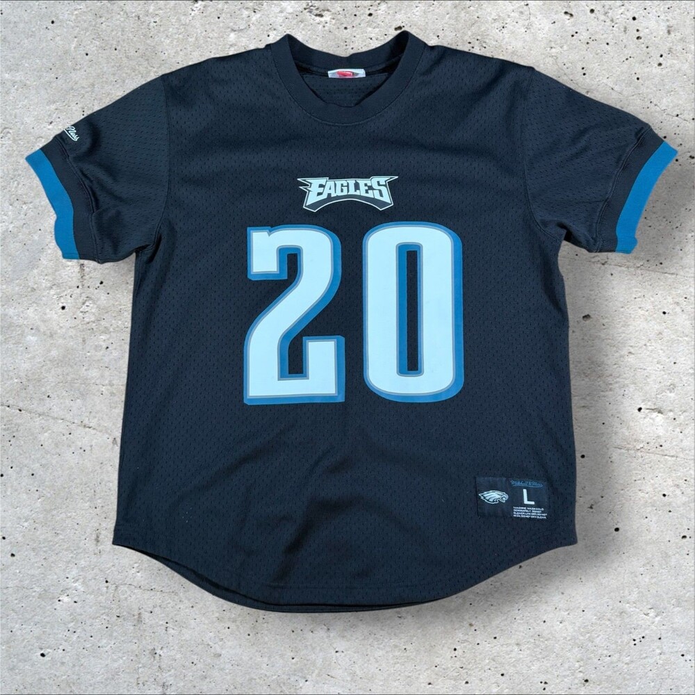 Mitchell & Ness Philadelphia Eagles Brian Dawkins 20 Jersey Mesh Large 44 Black